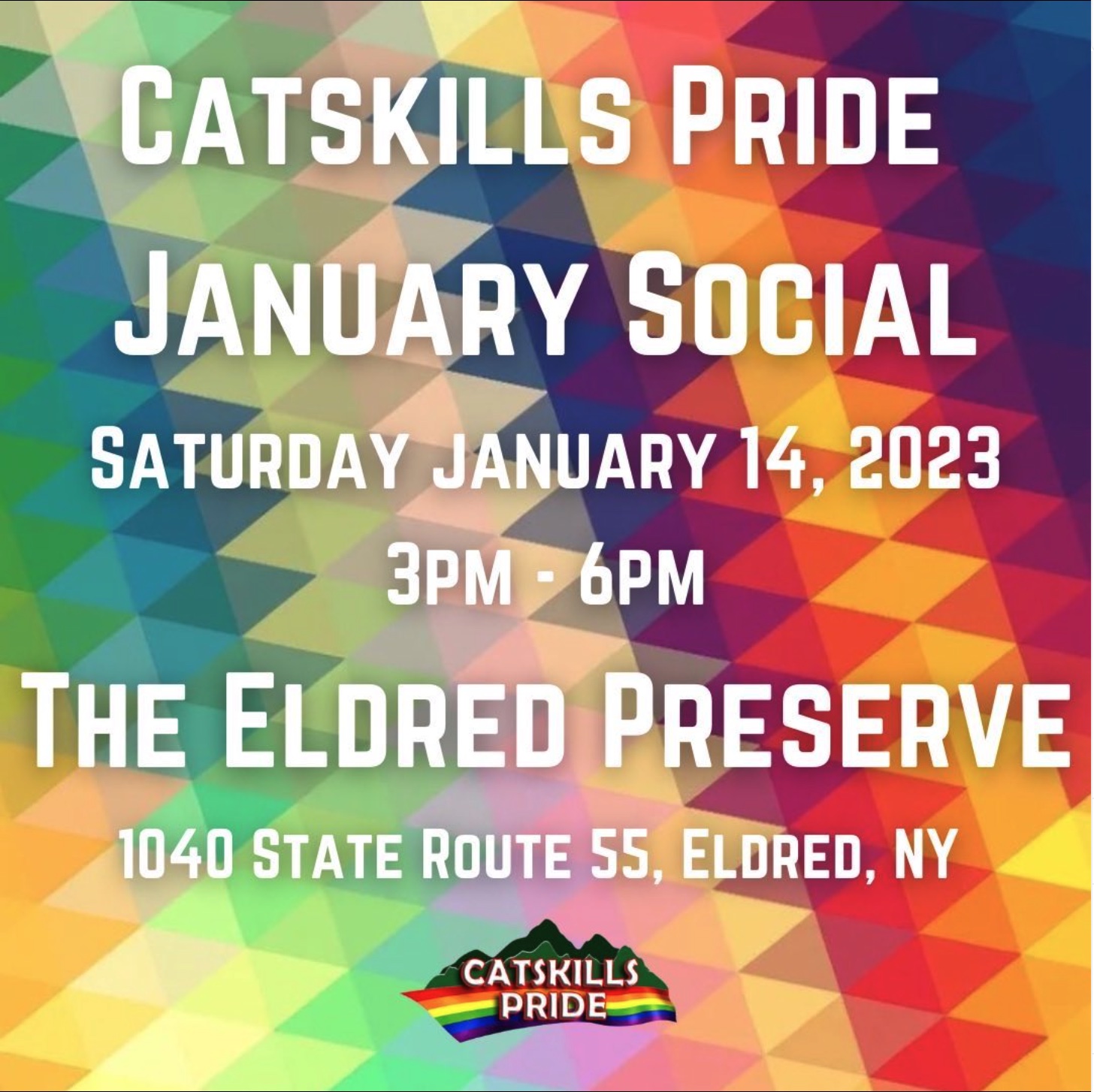 Catskills Pride January Social Big Gay Hudson Valley