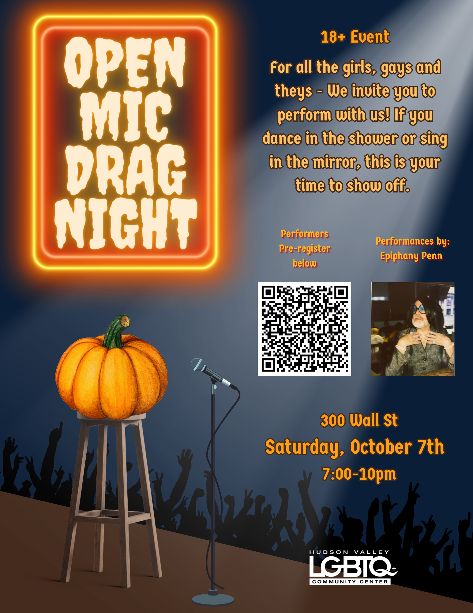 Open Mic Drag Night Big Gay Hudson Valley