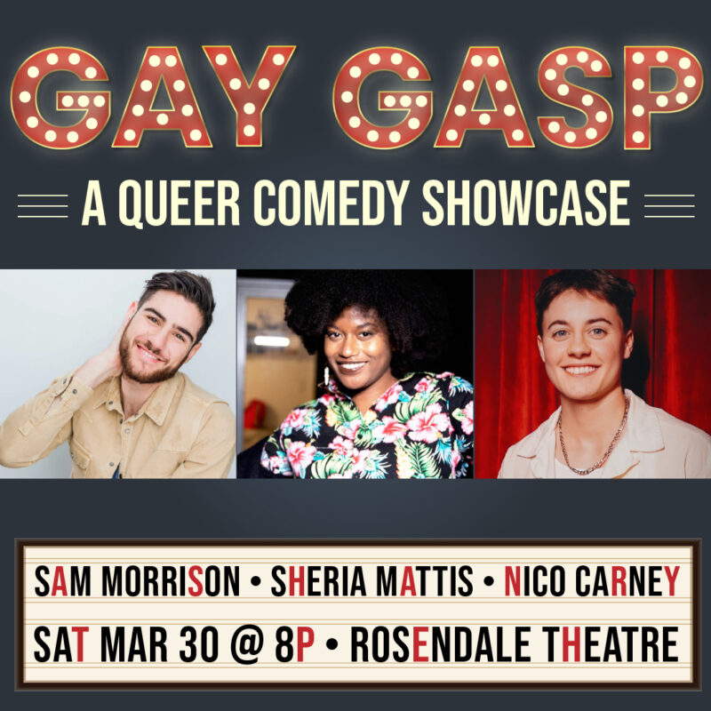 Gay Gasp A Queer Comedy Showcase Big Gay Hudson Valley