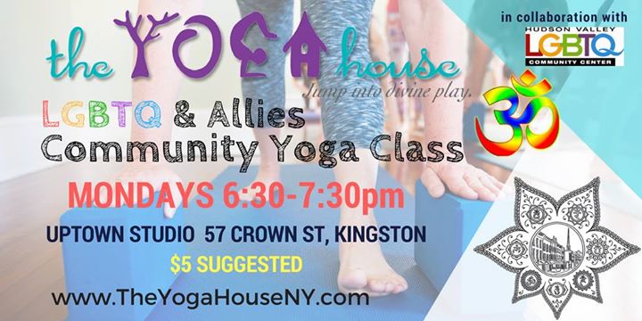 LGBTQ+Allies Community Yoga – Big Gay Hudson Valley