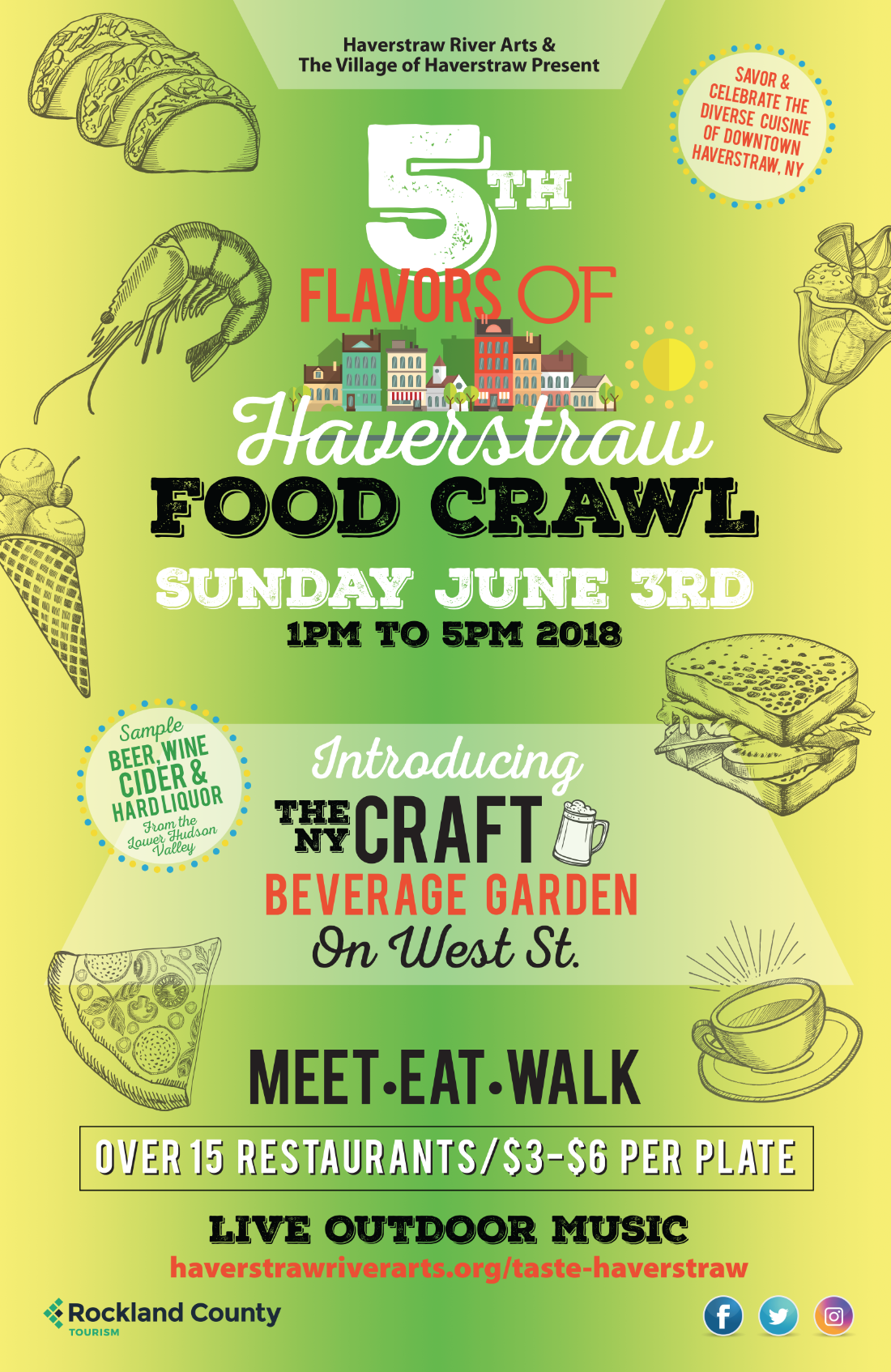 5th Flavors of Haverstraw Food Crawl Big Gay Hudson Valley
