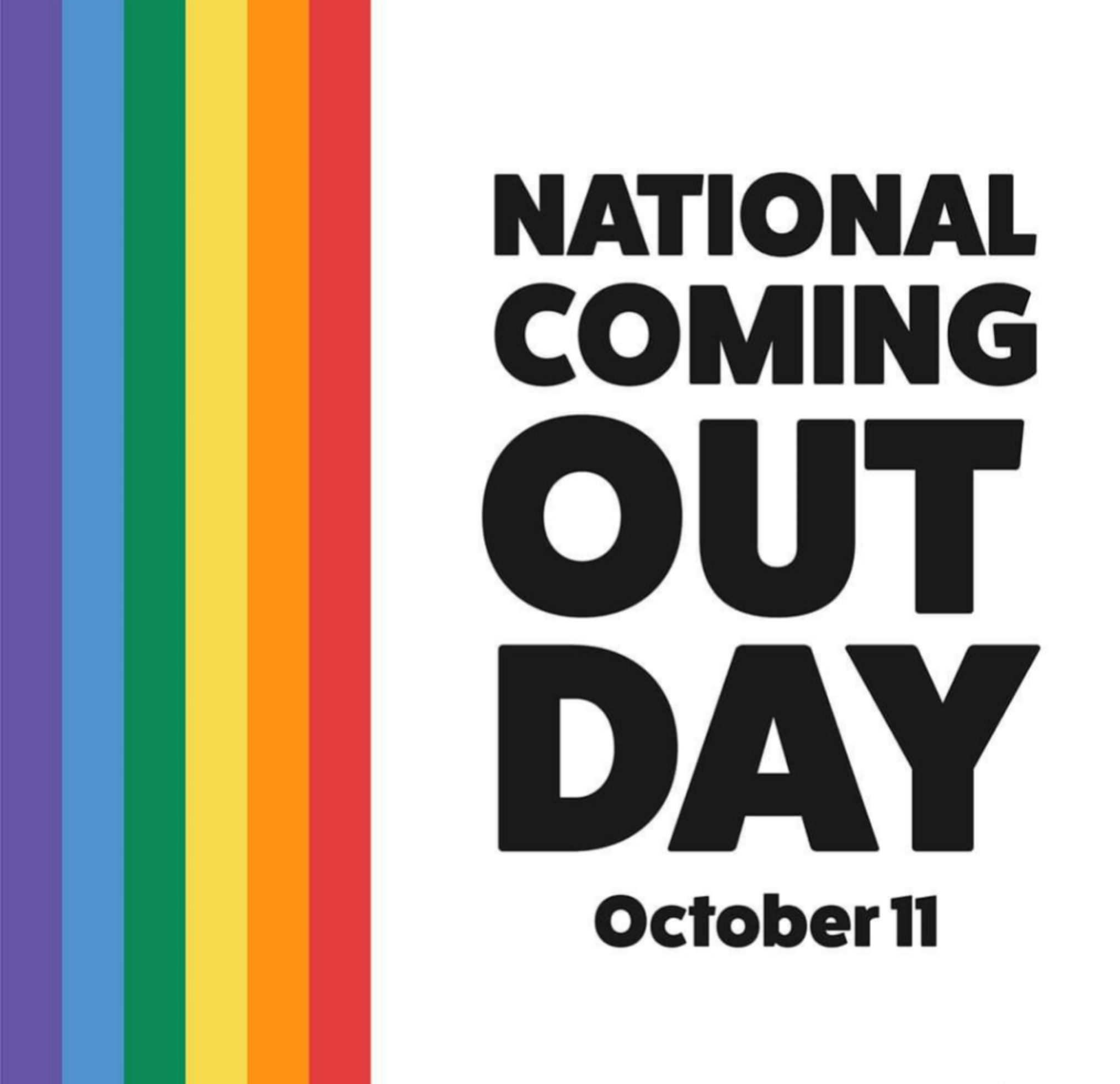 Saugerties National Coming Out Day, Monday, October 11th Big Gay