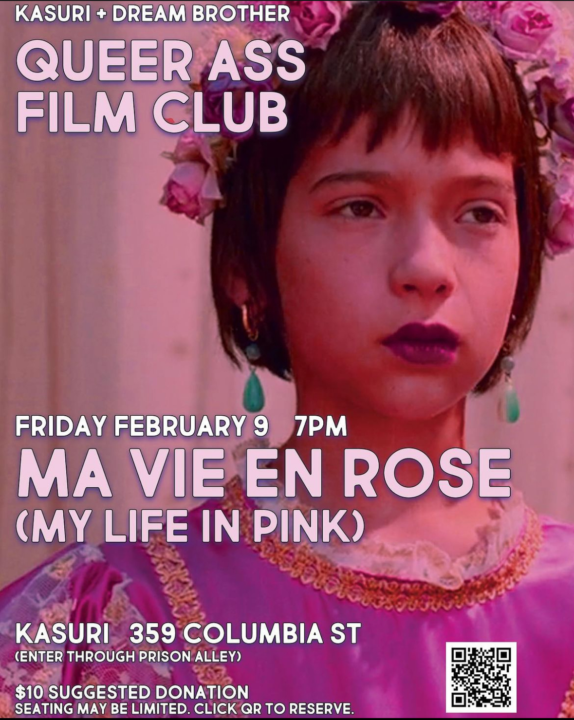 Queer Ass Film Club: Ma Vie En Rose – Big Gay Hudson Valley