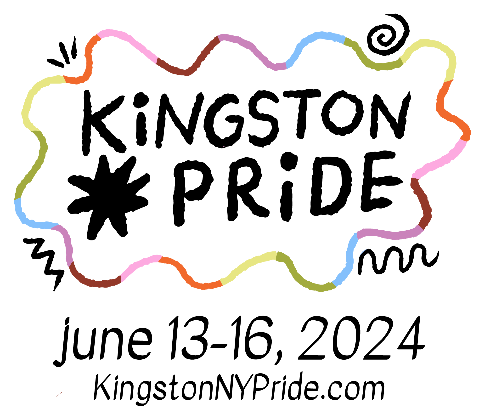 Kingston Pride 2024 - Logo Design by Ash + Chess