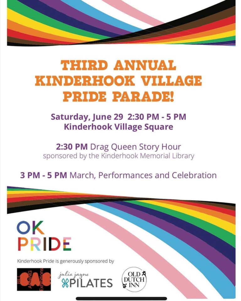 Village of Kinderhook 2024 Pride Parade & Celebration Big Gay Hudson