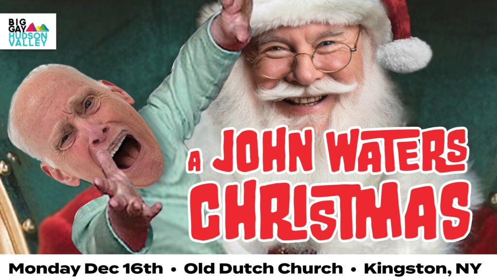 A John Waters Christmas Banner 16×9