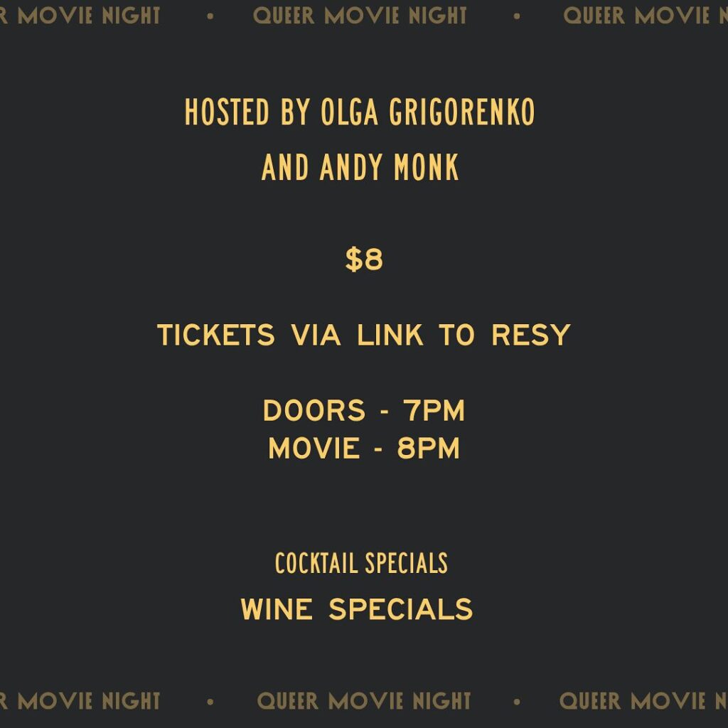 Queer Movie Night Details Mirador June 2025