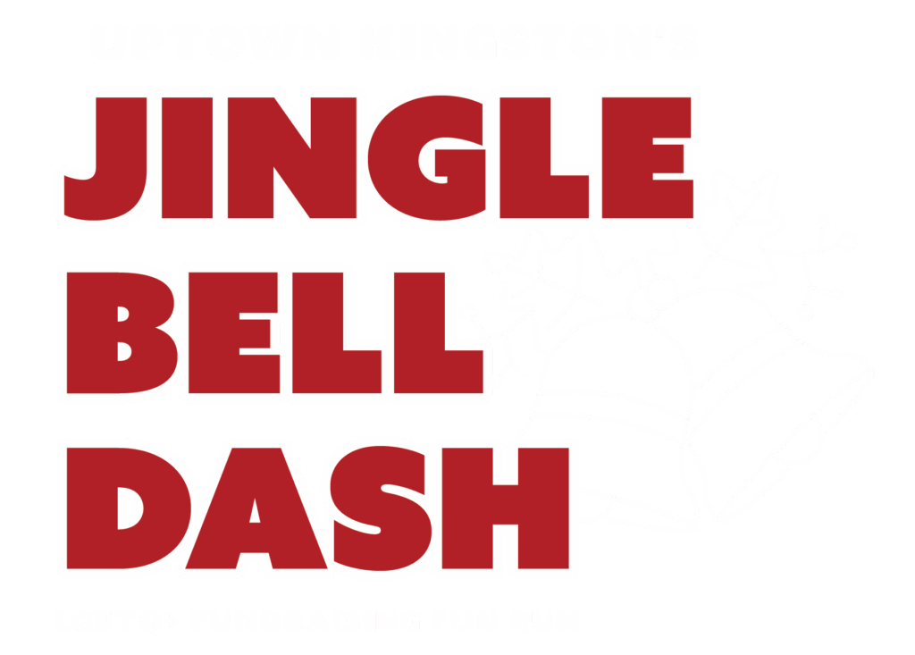 Jingle Bell Dash Logo with Uptown Tagline Transparent