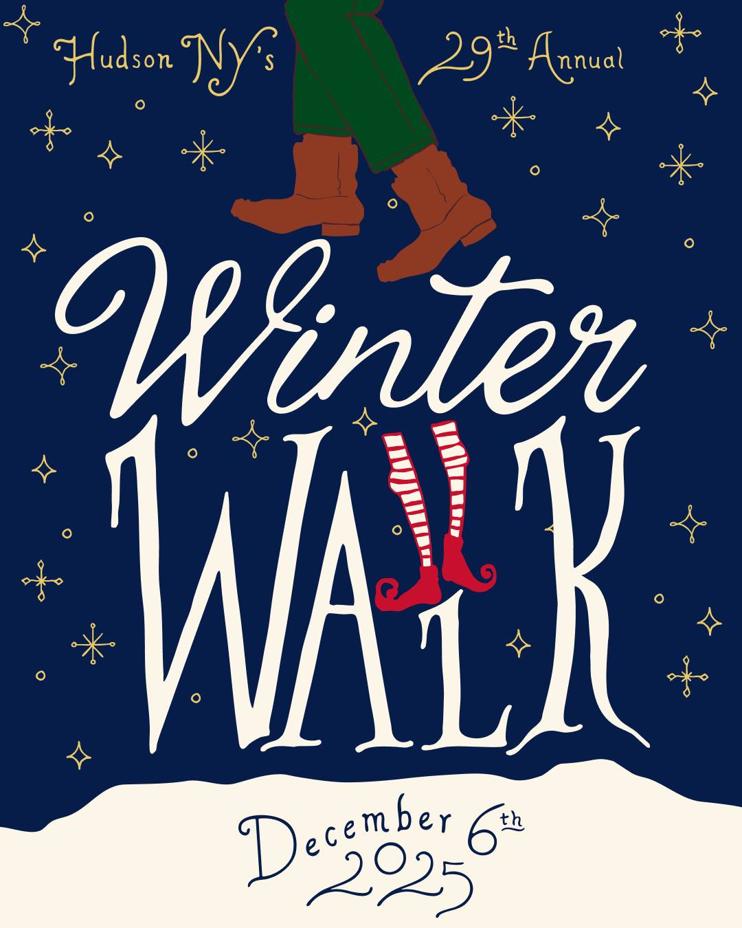 Hudson Winter Walk 2025